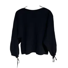 B067 DES PRES デ プレ ニット セーター シンプル カジュアル 長袖 レディース S