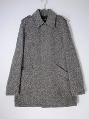 A.P.C.アーペーセーAPC ミックスツイードウール ステンカラーコート 【XS】【MCTA77369】