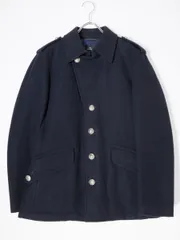 PS Paul Smithピーエス ポールスミス 裏地中綿キルティング メタルボタン ウールカシミヤ ナポレオンピーコート【M】【MCTA76442】