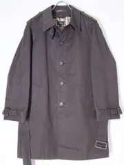 PS PAUL SMITHポールスミス マルチストライプ柄ウールライナー付きシングルトレンチコート【S】【MCTA65792】