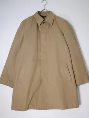 PS Paul Smith/ピーエス ポールスミス マルチストライプ ウールライナー付 コットンギャバステンカラーコート【M】【MCTA74995】