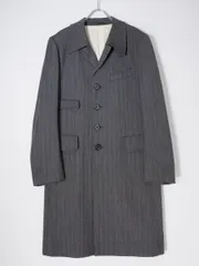 Paul Smithポールスミス メインライン ウールストライプ織 チェスターコート【M】【MCTA77764】