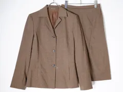 BURBERRY LONDONバーバリーロンドン ギャバウールセットアップ ジャケットスカートスーツ【上40下38】【LSTA69690】