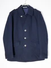 PS PAUL SMITHポールスミス メタル刻印ボタン メルトンウール ミリタリーシングルPコート【S】【MCTA73348】