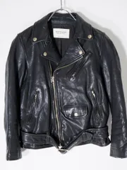 beautiful peopleビューティフルピープル 羊革シープスキン シュリンクレザーライダース ジャケット【130】【LJKA69065】