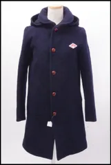 DANTONダントン ウールモッサフード付きロングコート【34】【LCTA46439】