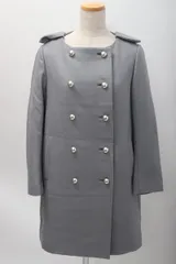 Drawerドゥロワー ウールノーカラーコート【36】【LCTA51762】