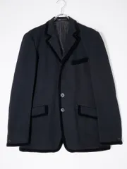 Paul Smithポールスミス メインライン ベロアパイピング ウールテーラードジャケット【L】【MJKA76203】