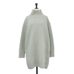 Plage プラージュ ワンピース グレージュ サイズ:36(S) | 22秋冬 スーパーファインウール カシミヤ ハイネック ミニ ワンピース / チュニック | プルオーバー 長袖 | トップス セーター【レディース】【中古】のサムネイル