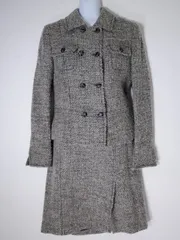 23区ニジュウサンク ウールファンシーツイード セットアップスーツ ジャケットスカート【上38 下40】【LSTA76628】