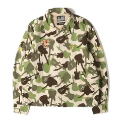 RUDE GALLERY ルードギャラリー ジャケット カモフラージュ サイズ:3 | Fender ギターカモ ベトジャン / ジャケット (ZIP JACKET) | アウター ブルゾン 上着 | コラボ【メンズ】【中古】のサムネイル