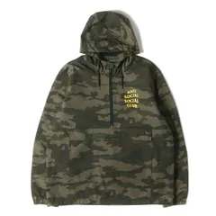 Anti Social Social Club アンチ ソーシャル ソーシャル クラブ ジャケット 迷彩 サイズ:XL | カモフラージュ プルオーバー アノラックジャケット | アウター ブルゾン 上着【メンズ】【中古】のサムネイル