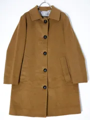 MACKINTOSHマッキントッシュ 英国製ウールカシミヤ Aラインステンカラーコート 裏地シルクパイソン柄 国内正規品【34】【LCTA70425】