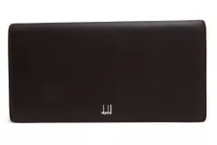 ダンヒル／Dunhill 長財布 財布 ウォレット メンズ 男性 男性用 レザー 革 本革 ダークブラウン 茶 ブラウン  WS1001B EDITION エディション 二つ折り 小銭入れなし 札入れ