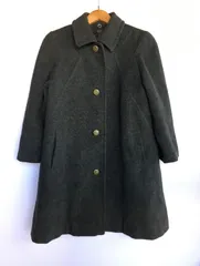 Carat アルパカ混ステンカラーコート レディース グレー 3052202512220016