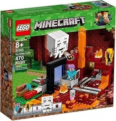 LEGO マインクラフト ネザーポータル 21143 組み立てキット 470ピース