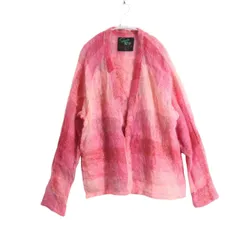 【中古B】EROTIC ORIGINAL エロティック M メンズ レディース モヘア カーディガン 60s 70s vintage RUG Eaton's ピンク 中古B 古着