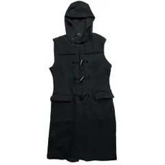 COMME des GARCONS HOMME PLUS(コムデギャルソンオムプリュス) 12SS Quilted Sweatshirt Sleeveless Duffle Coat スウェット ダッフルコート Tailoring for Punks期