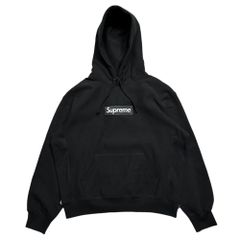 SUPREME(シュプリーム) 17AW Hooded Logo Half Zip Pullover
