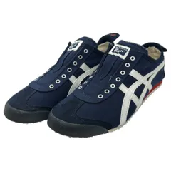 Onitsuka Tiger(オニツカタイガー) MEXICO 66 SLIP-ON メキシコ 66 スリッポン F580119 28.5cm ネイビー ローカット スニーカー