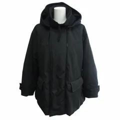 ザ リラクス THE RERACS 21FW INSULATE SHORT PEPLUM COAT 中綿モッズコート 防水 21FW-RECT-311L-J 黒 ブラック 36 S相当のサムネイル