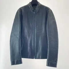 【中古】coal black レザージャケット ブラック サイズM[79]