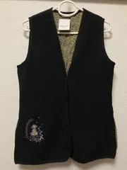 新品未使用　ベスト　ブラック　F