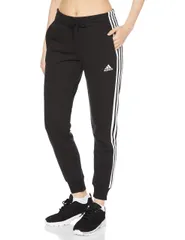 [アディダス] スウェット エッセンシャルズ フレンチテリー 3ストライプス パンツ 28850 レディース ブラック/ホワイト(GM8733) 日本サイズS相当 [ブラック/ホワイト(GM8733)] [S]