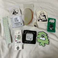 イオク・トゥー りんご (未開封) 0 1 Tシャツ バック しおり 外 しおり コレクション