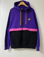 ナイキ フードTシャツ 起毛 NIKE ハーフジップ