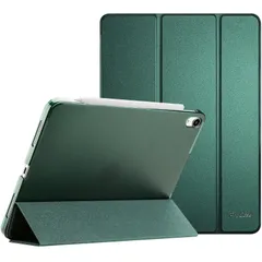 ProCase iPad Air 11インチ ケース M3 (2025) / M2 (2024) / iPad Air 第5世代 / 第4世代 軽量 スタンド 三つ折り フォリオ保護ケース 半透明バックカバー Apple Pencil 2対応 対