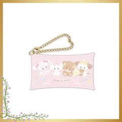 mikko illustrations チェーン付きクリアマルチケース ホワイト 0