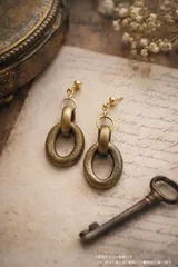 アルミピアス4｜ヴィンテージカラー ピアス