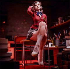 1/8 ガレージキット フィギュア 未塗装 ヴァンパイア モリガン 23cm