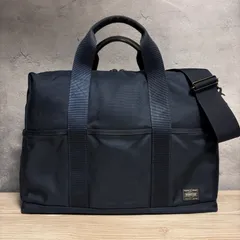 ✨PORTER STAGE 2WAY ビジネスバッグ ネイビー ショルダー付き ポーター ステージ 通勤 出張✨