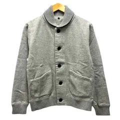 無印良品 良品計画 ジャケット ブルゾン コットン 裏起毛 長袖 S ライトグレー