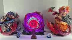 g5 カイドウ & BIG 맘 パッヘ フルセット ONE PIECE レジン フィギュア