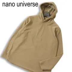 nano universe ナノユニバース 秋冬 フリース★ フーディー パーカー Sz.M　メンズ