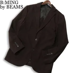 B:MING by BEAMS ビームス 秋冬 背抜き★ アンコン テーラード ジャケット Sz.46　メンズ