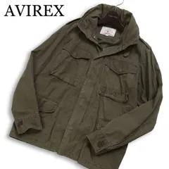 AVIREX アヴィレックス 通年 M-65★ フード収納 ミリタリー フィールド ジャケット ブルゾン Sz.M　メンズ