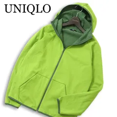 UNIQLO ユニクロ 秋冬 裏フリース★ ジップアップ フーディー パーカー Sz.L　メンズ