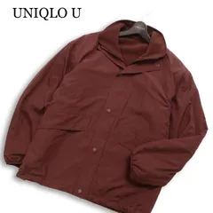 23AW★ UNIQLO U ユニクロ ユー ルメール 2WAY リバーシブル★ フリース オーバーサイズ スタンド ジャケット Sz.L　メンズ