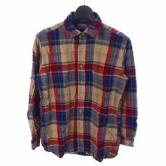 ペンドルトン PENDLETON 70s チェック ウールシャツ 長袖 M マルチカラーのサムネイル