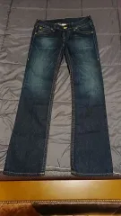 トゥルーレリジョン デニム レディース 32インチ 丈114