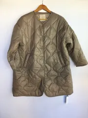 タグ付き zootie エアリーナイロンキルティングコート レディース M ベージュ 3052202512220030