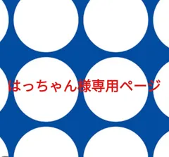 はっちゃん様専用ページです。