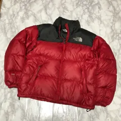 THE NORTH FACE ザノースフェイス 700 ヌプシ ダウン レッド/ブラック ジャケット