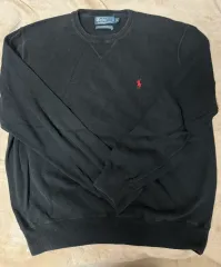 ポロラルフローレン ブラック 長袖 スウェット