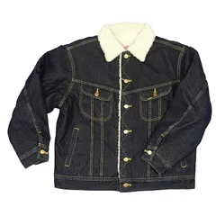 LEE アウター【暖】ボアストームライダー アウターメンズ LM0725-400 インディゴブルー M