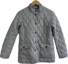 ZK25 【美品】Eddie Bauerエディバウアー　ダウンジャケット　アウター　グレー　レディース　SPサイズ